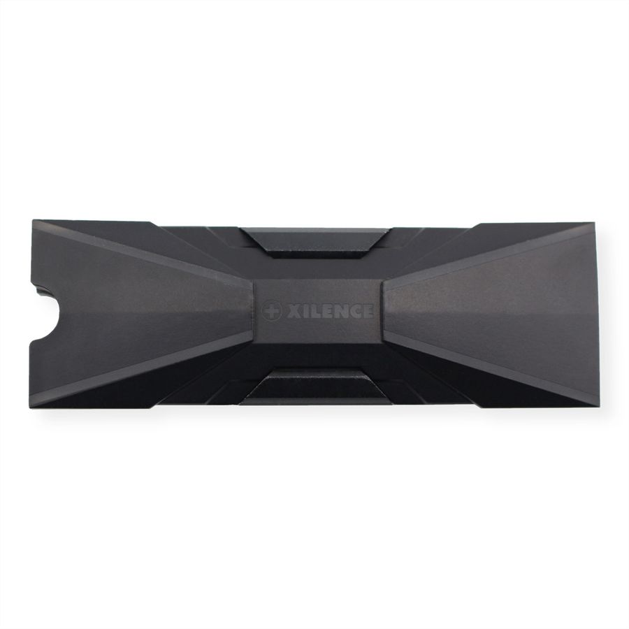 Xilence M2SSD.B.ARGB M.2 2280 SSD PCIe NVMe/SATA Kühler, 3PIN ARGB 5V, Passiv