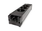 BACHMANN STEP BASE 3xCEE7/3 GST18, sur BN2000 PDU câble de 2m, noir