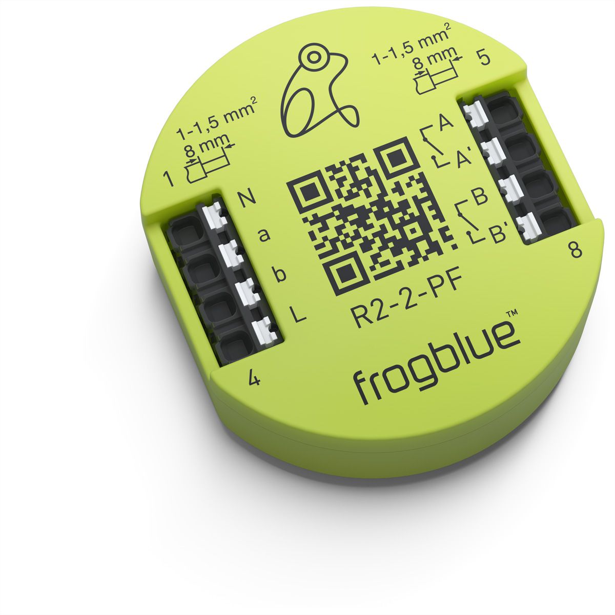 frogblue frogRelay2-2-PF, 2-Kanal-Relaisschalter