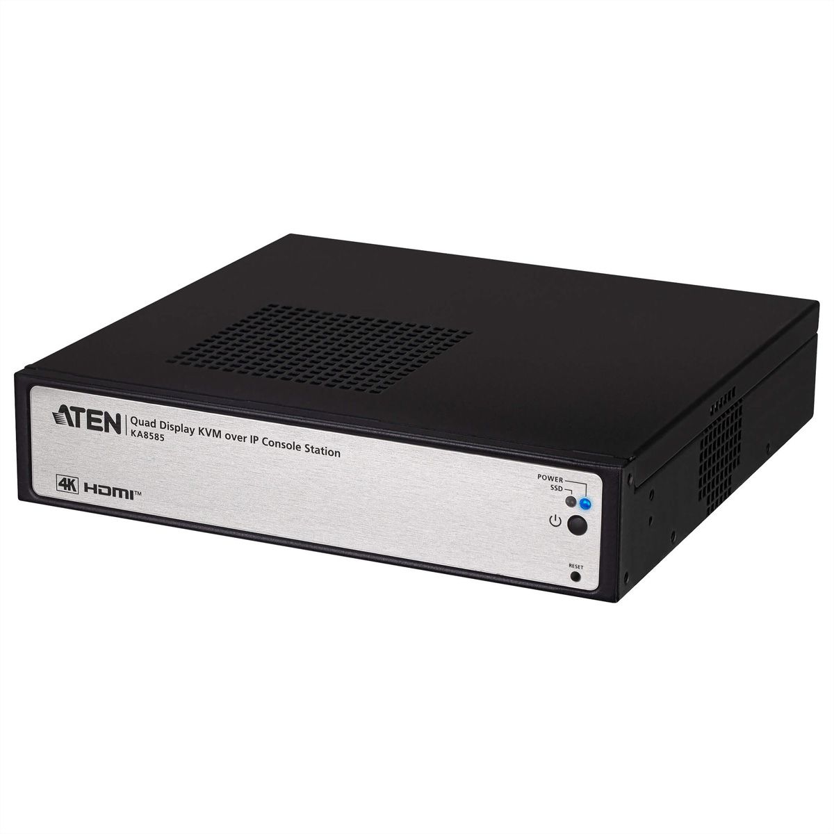 ATEN KA8585 Station console KVM sur IP à quatre écrans 4K