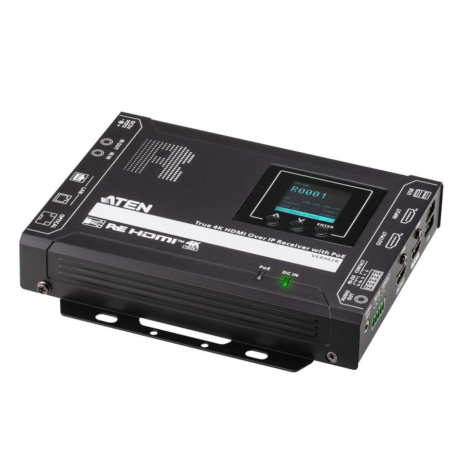 ATEN VE8962R True 4K HDMI over IP Receiver with PoE