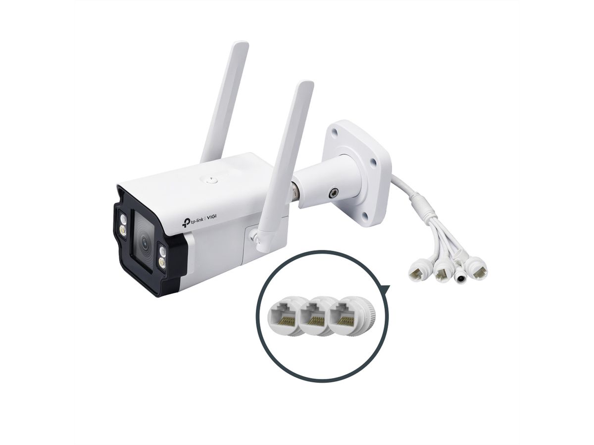 TP-Link InSight S345-4G(4mm) Bullet-Kamera 4 MP, 80.4°, IR-LED 50m, LTE