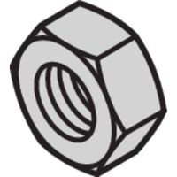 Écrou hexagonal SCHROFF, M2.5