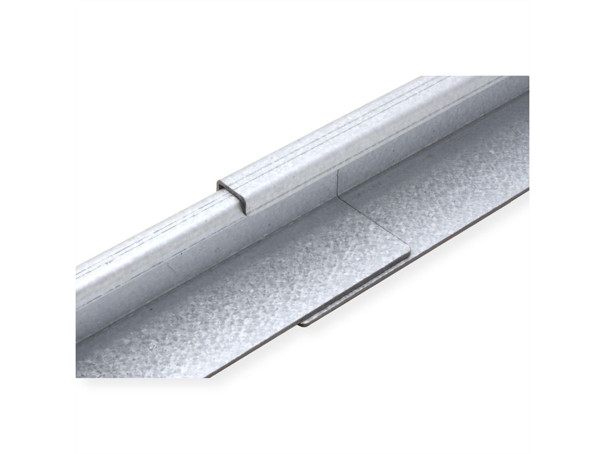 ROLINE Gleitschienen Set tiefenvariabel, 350 bis 600mm inkl Befestigungsmaterial