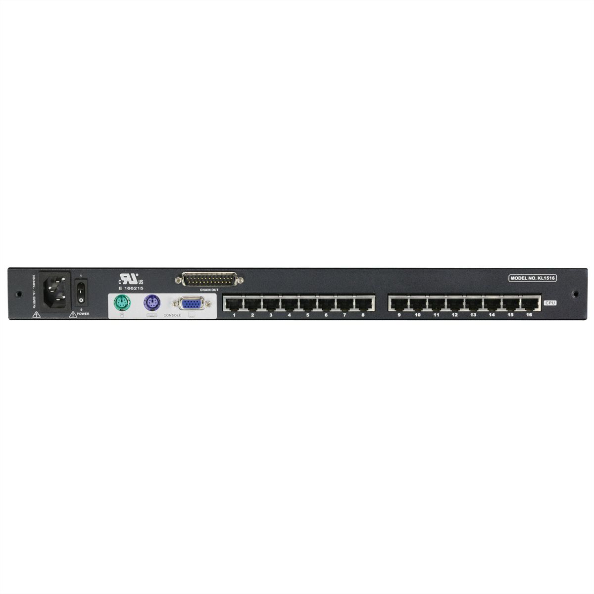 ATEN KL1516AN Commutateur KVM LCD à 16 ports, UK-Layout