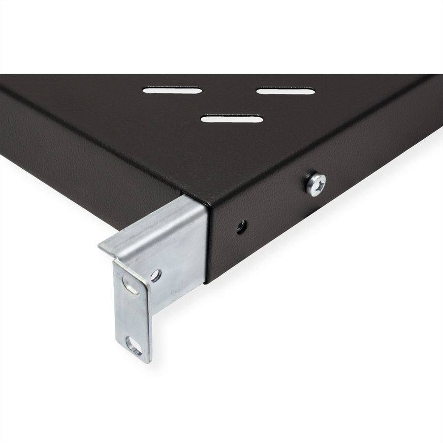 ROLINE 19" Etagère 1U, 500P 50 kg noir