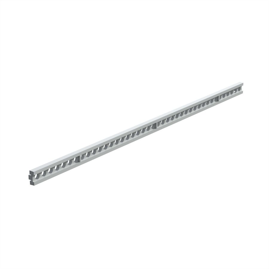 Bande isolante pour rail horizontal SCHROFF, 84 HP, PC