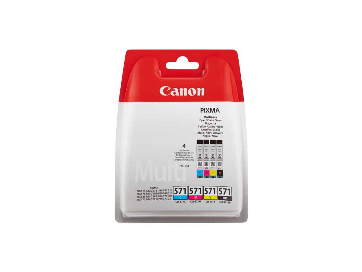 CANON CLI-571 BK/C/M/Y, Multipack