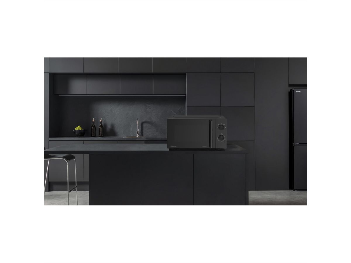 Hisense Mikrowelle H20MOBP1HI, 20L, schwarz