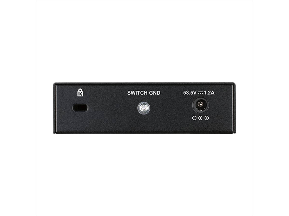 D-Link DGS-1005P/E 5-Port PoE+ Switch Gigabit, 4 PoE+ Ports, 60W