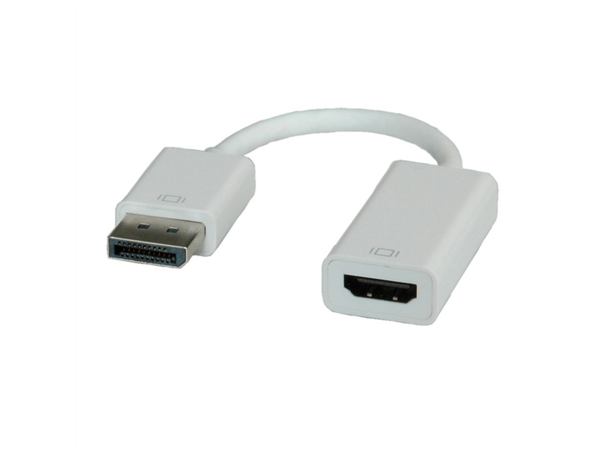ROLINE Adaptateur DisplayPort - HDMI, DP M-HDMI F