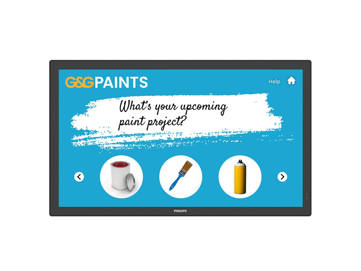 Philips Multitouch Display 24BDL3751T/00, 24", FHD, 24/7, 250cd/m², PCAP