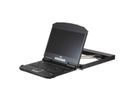 ATEN CL3800NW KVM-Konsole USB HDMI DVI VGA Dual Rail, UK-Layout
