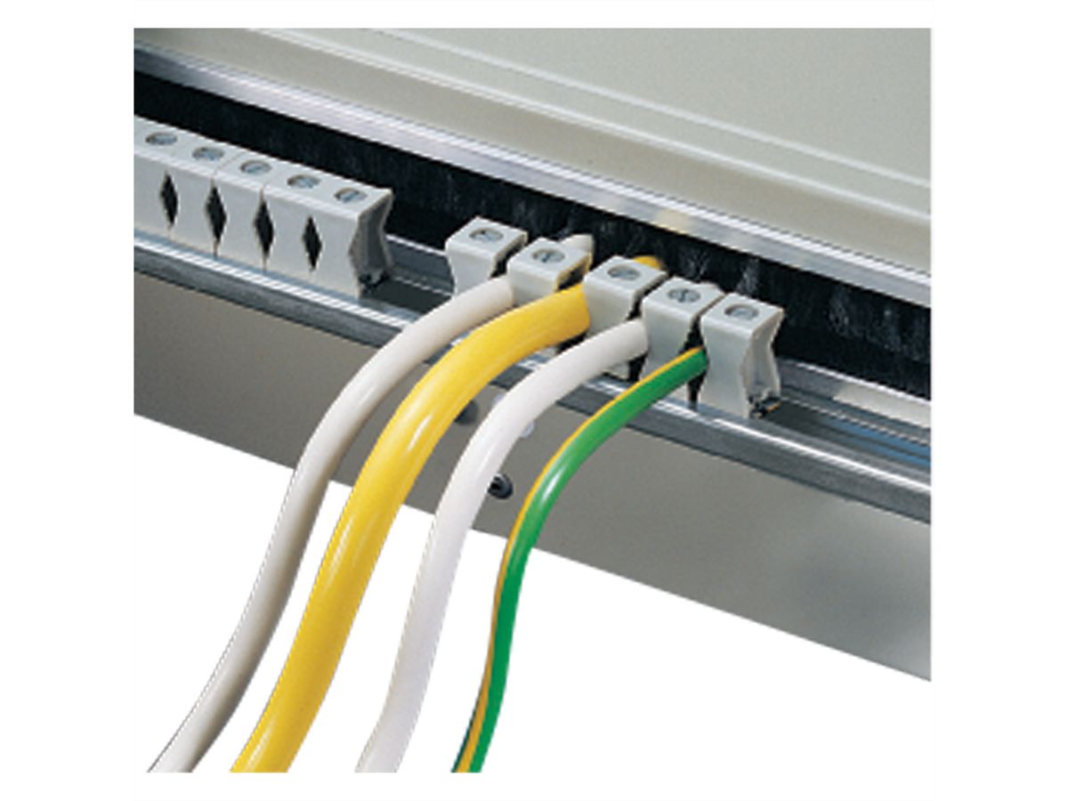 SCHROFF Klemmschellen für 19"-Verteilerbox - NTS KLEMMSCHELLE 14STK