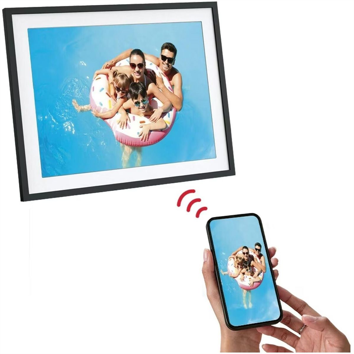 Agfa Photoframe, 17", Wifi, 1280x960, 32GB interner Speicher, erweiterbar