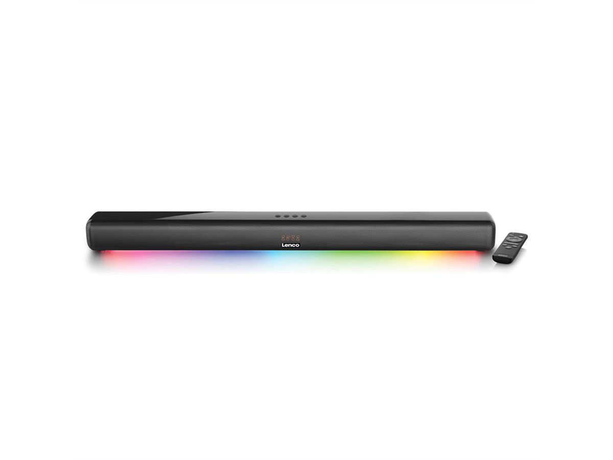 Lenco Soundbar SB-042LEDBK schwarz, 40w, HDMI, BT, LED licht