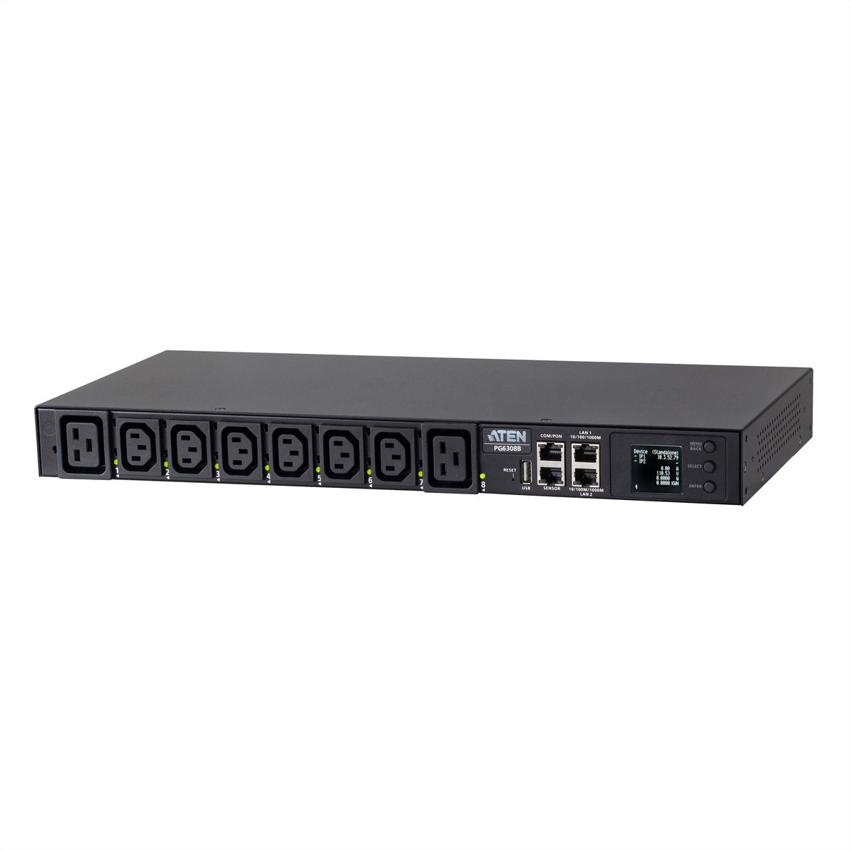 ATEN PG6308G 8P 1HE geschaltet 32A PDU