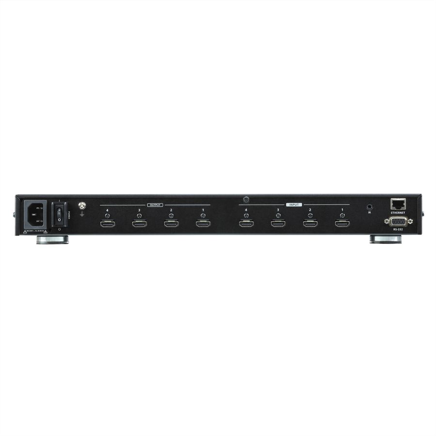 ATEN VM0404HB 4 x 4 True 4K HDMI Audio/Video Matrix Switch