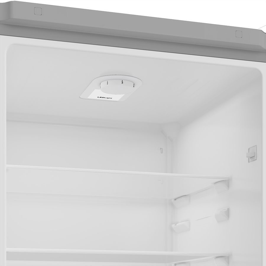 Beko Kühl-Gefrierkombination KG120, 291l, E, silber