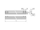 SCHROFF Rail coulissant Eurorack, 25 kg, 700D, 1 paire