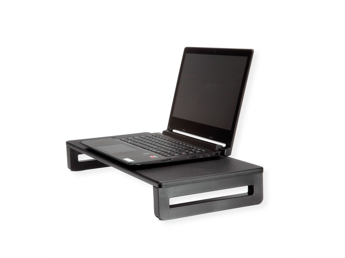VALUE Monitor-/Laptop-Ständer, höhenverstellbar, schwarz