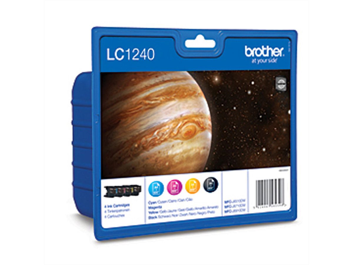 Brother LC1240 Value Pack - cartouche d'impression