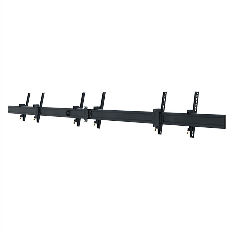 Hagor Menuboard CPSW3L 46-65" Menuboard support mural pour 3 écrans, Adaptation pour barre de son