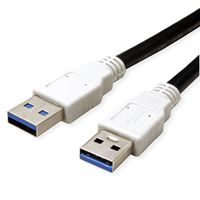 BACHMANN Câble USB 3.2 Gen 1 Type A-A, noir, 1 m