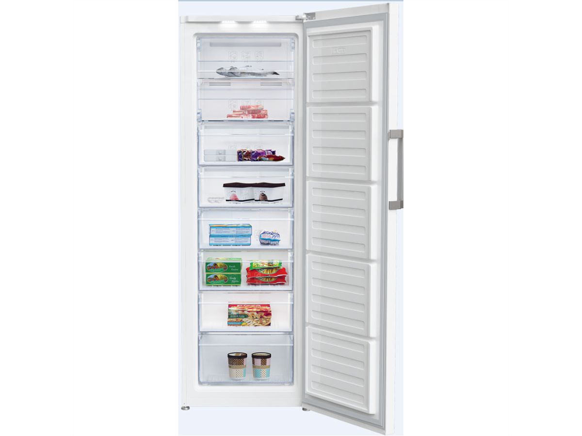 Beko Congélateur GF312E43WCHN, NoFrost, 275l, blanc