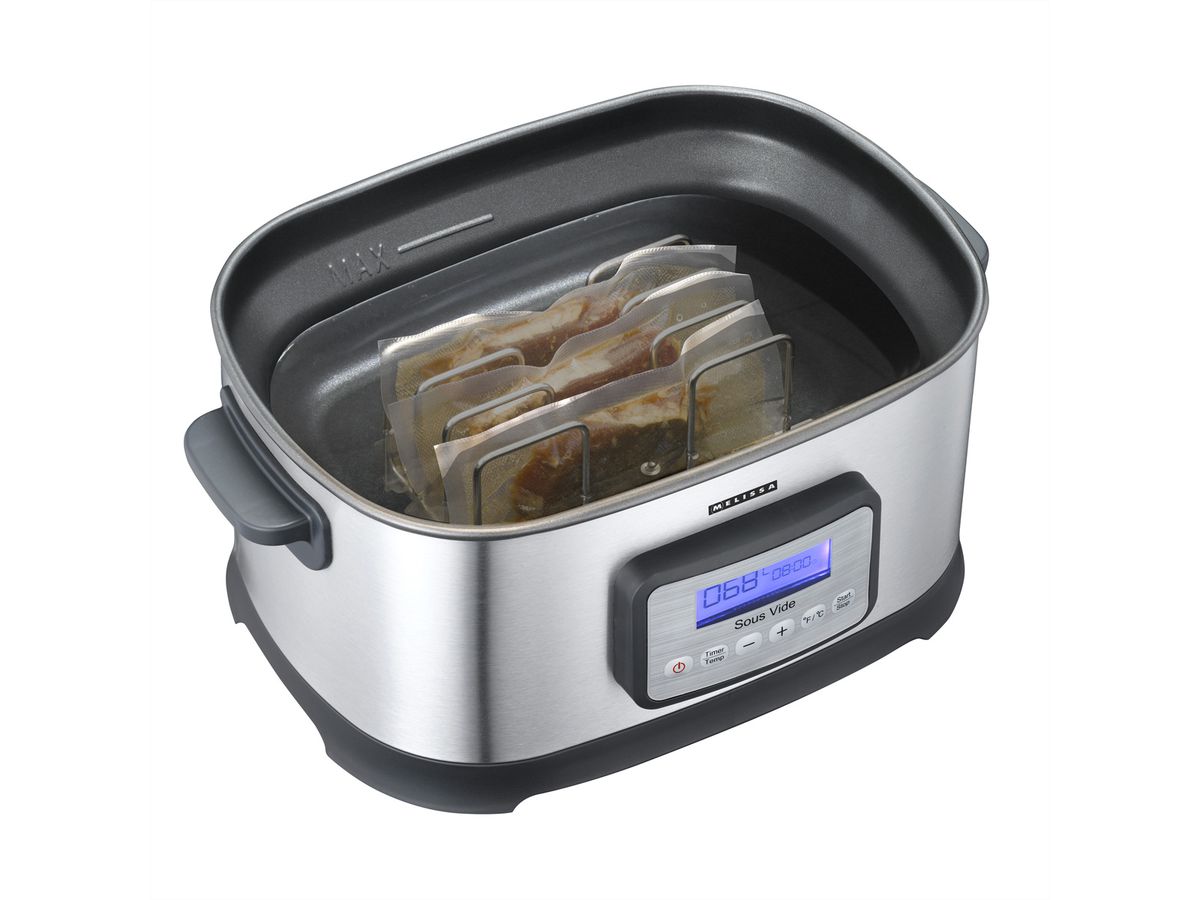 Melissa Sous-Vide 16310170, 6L, schwarz/ss, 520W