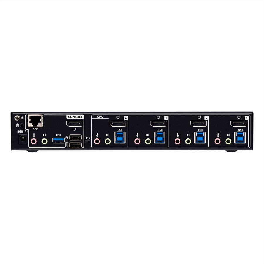 ATEN CS1924A 4-Port USB 3.0 8K DisplayPort KVM Switch