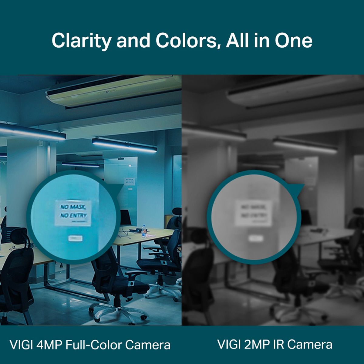 TP-Link VIGI C440(4mm) Camera Turret 4 MP, 86°, IR-LED 30m