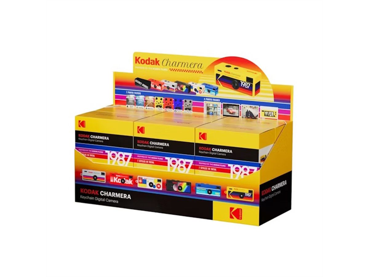 Appareil photo numérique Kodak Charmera Mini, porte-clés, Boîte surprise, HD