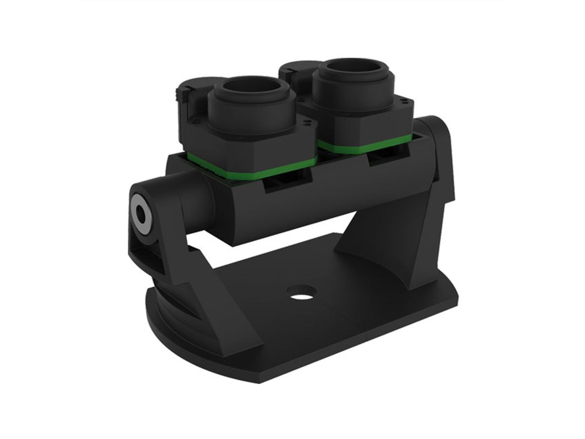 MOBOTIX Lens Carrier Fixed pour D1x Body avec 2 capteurs jour/nuit sans objectif