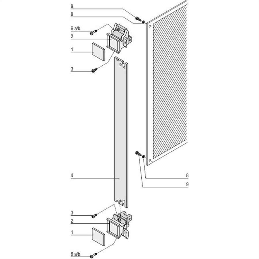 SCHROFF Steckbaugruppen mit Aushebegriff in Trapezform, Typ 2 - SBGR TR-GR 6HE 10TE