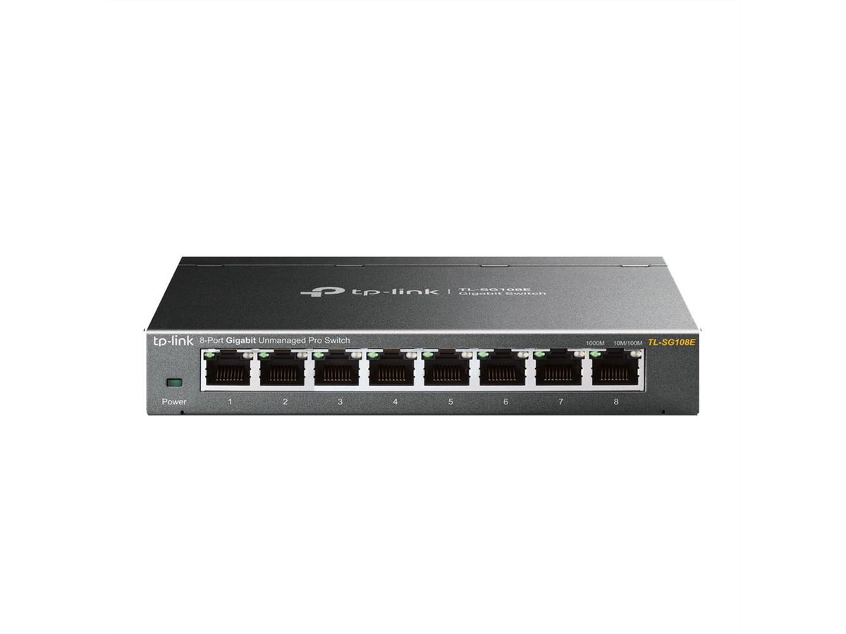 TP-Link TL-SG108E Switch , 8x Gigabit RJ45