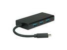 VALUE Convertisseur USB-C - Gigabit Ethernet + Hub