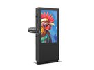 Hagor Outdoorstele SOPK 55" Portrait, schwarz