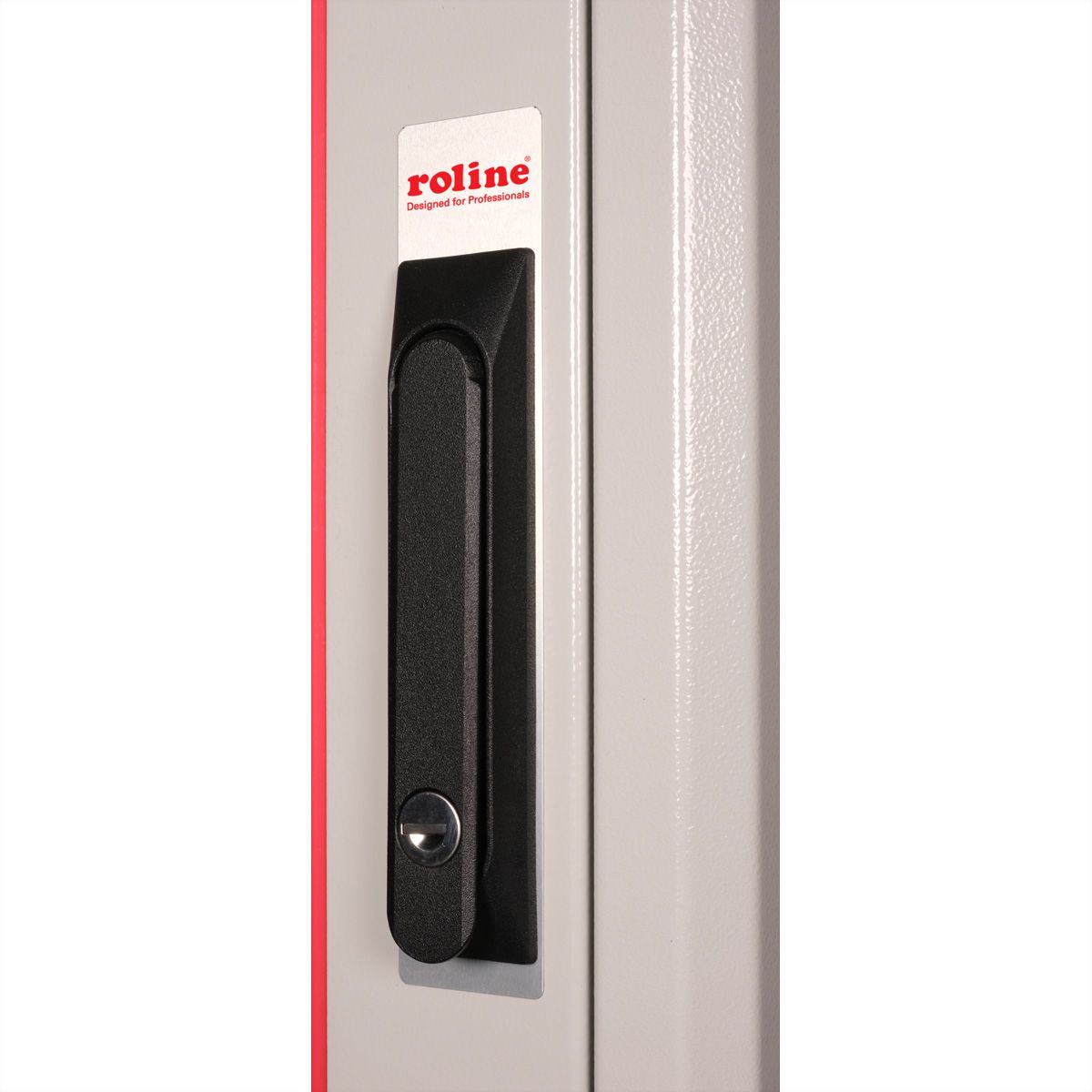 ROLINE 19-Zoll Netzwerkschrank Pro 42 HE, 600x800 BxT Glastür grau