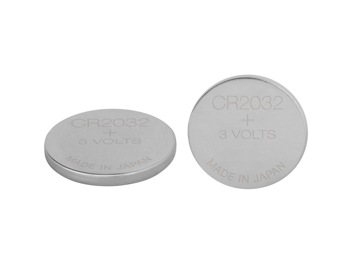 GP Batteries Knopfzelle CR2032, 3V, 2Stk., Lithium