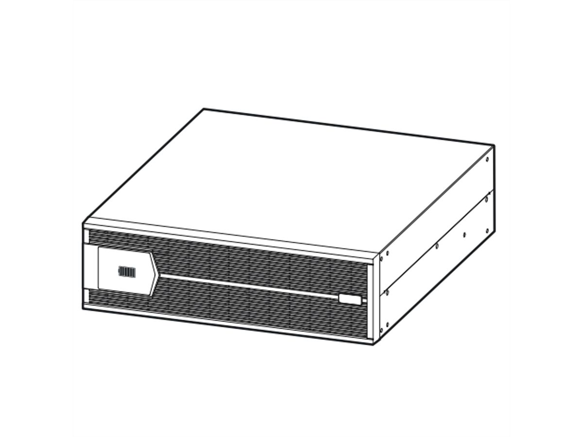 AEC IST9 20kVA - Online Rack/Tower USV - 7 Min. Autonomie bei 100% Last, USV, Power Distribution Box mit mech. Bypass, 4x Battery Cabinet BBJ2 4x 16x 9Ah