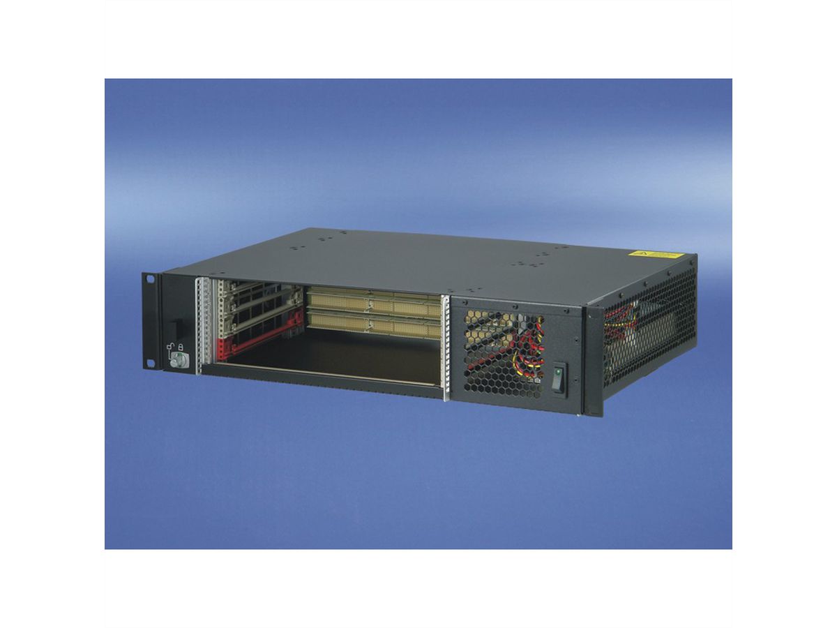 SCHROFF CPCI System for ATX PSU, Horizontal, 2 U, 4 slots