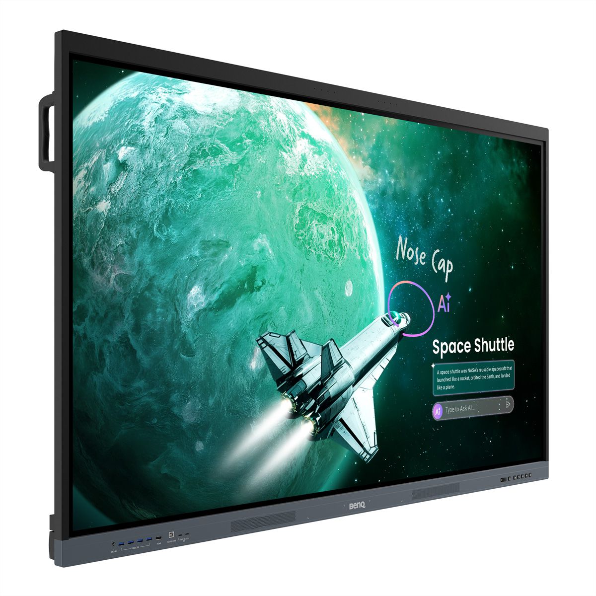 BenQ Interactive Display RE6505 65", 4K UHD, 500 Nits, 50-Punkt-Touch