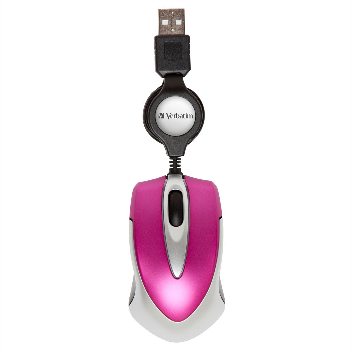 Verbatim Go Mini Travel Mouse Pink