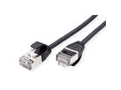 ROLINE U/FTP DataCenter Patchkabel Kat.6A (Class EA), LSOH, slim, schwarz, 1,5 m