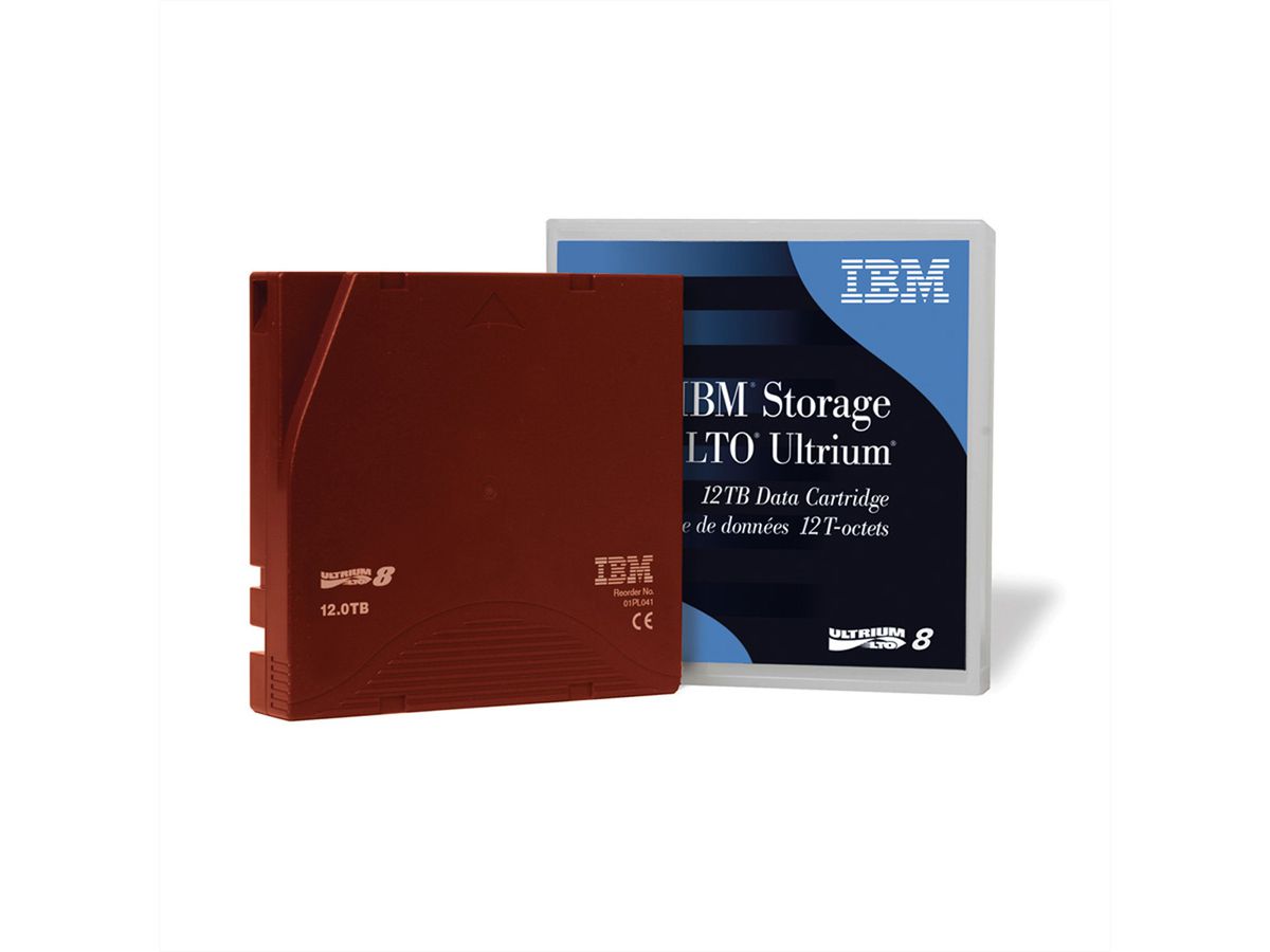 IBM 01PL041 LTO Ultrium 8, 12TB/30TB