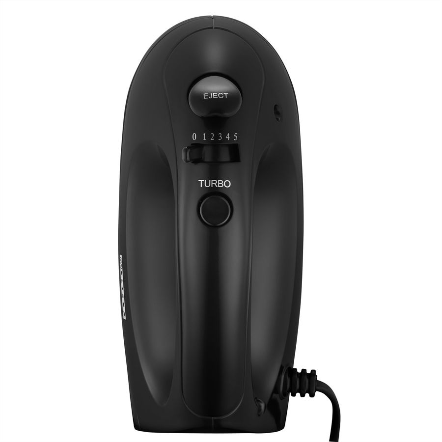 Melissa Handmixer 16200085, Handmixer mit Turbo, schwarz, 300W