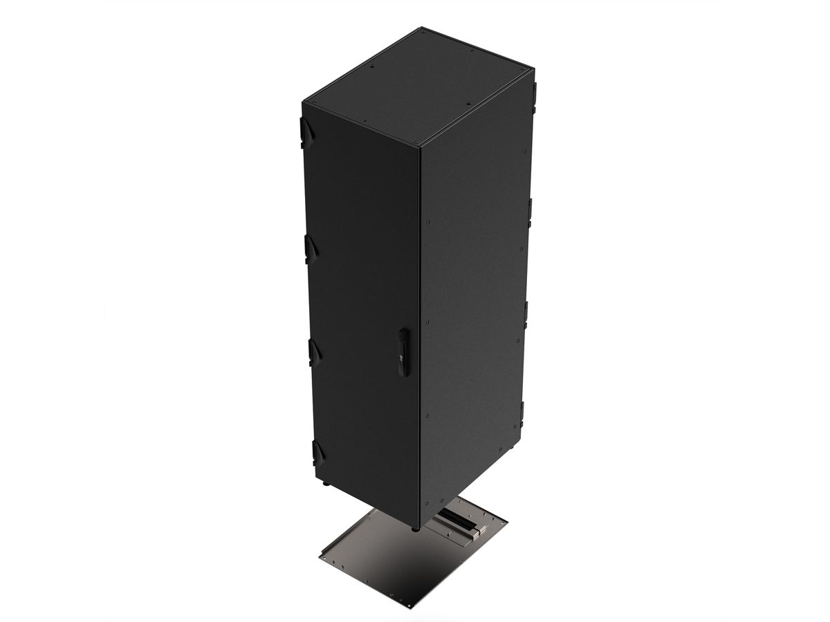 SCHROFF BODENPLATTE 600B 1100T EMC KABELEING.