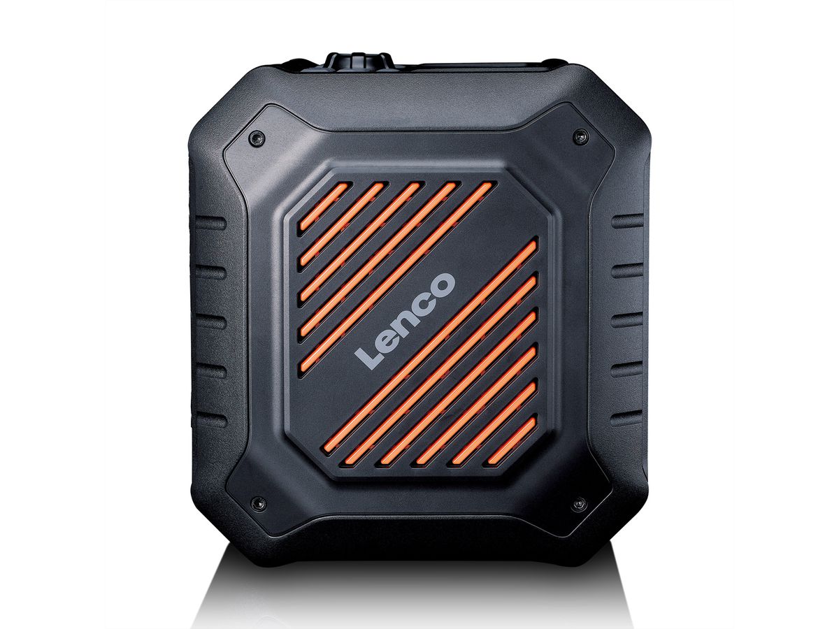 Lenco Baustellenradio, DAB+/FM, BT, IPX5,  35 Watt, 20Std Akku