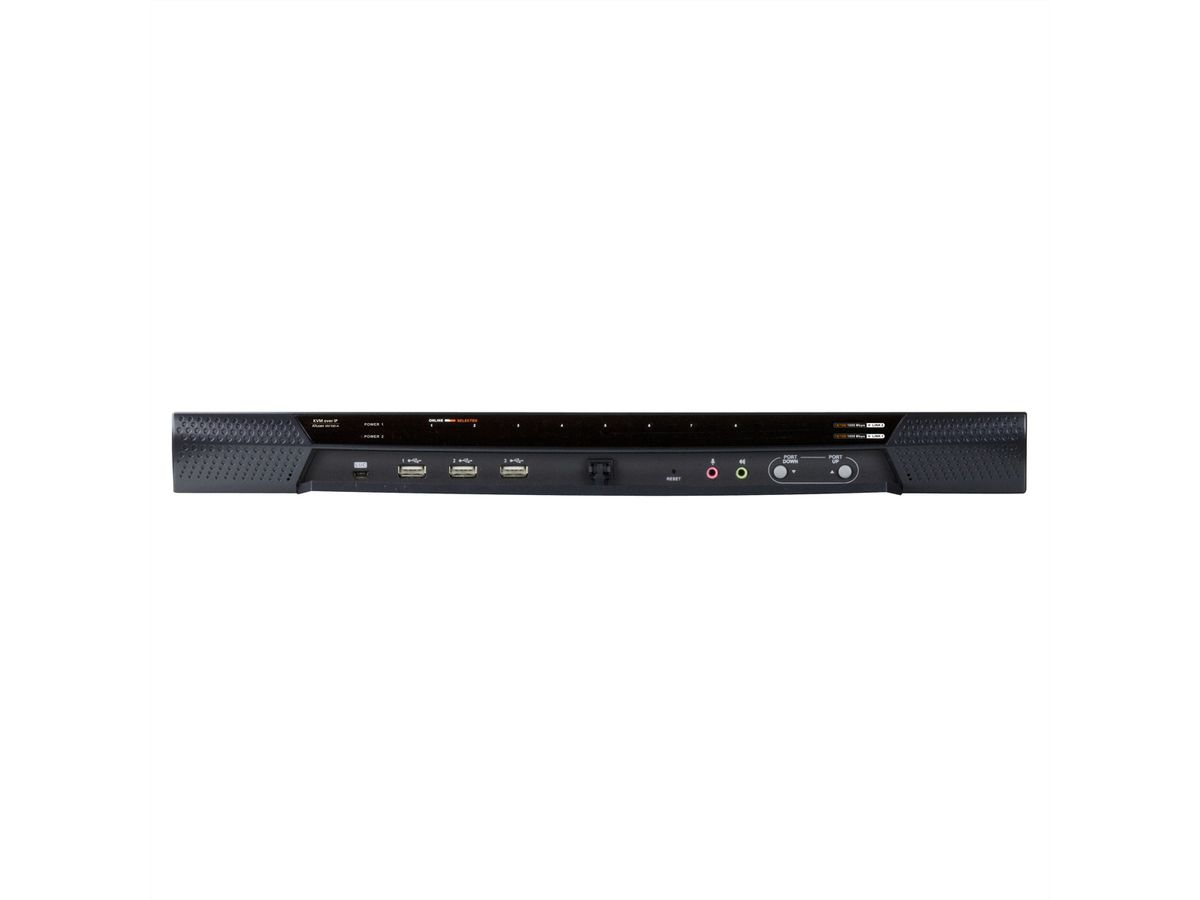 ATEN KN1108VA Switch KVM sur IP Cat5, 8 ports, 1 local/1 distant, support virtuel